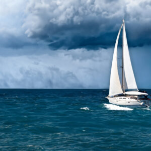 Tablou Canvas ”Furtună pe Mare”